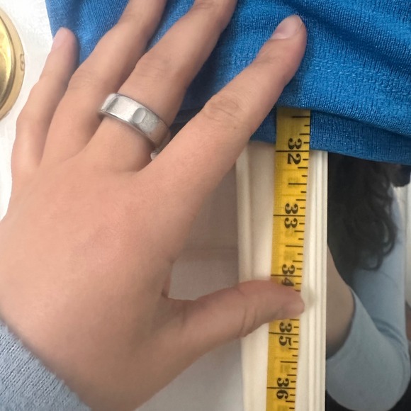 Princess Polly Long Sleeve Mini Dress Blue Button Down Collared - Picture 6 of 9